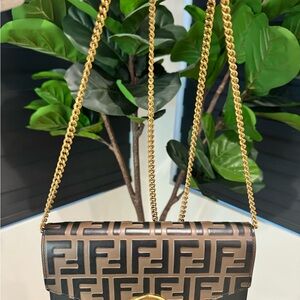 Fendi mini bag with chain